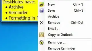 DeskNotes screenshot
