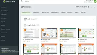 DeskTime screenshot