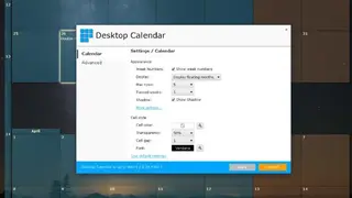 Desktop Calendar screenshot