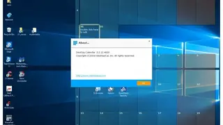 Desktop Calendar screenshot