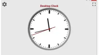 Desktop Clock screenshot
