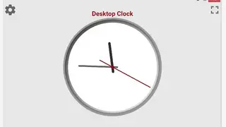 Desktop Clock screenshot