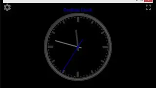 Desktop Clock screenshot