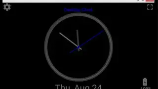 Desktop Clock screenshot
