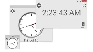 Desktop Clock screenshot