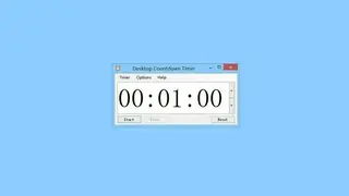 Desktop Countdown Timer screenshot