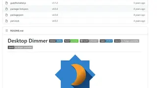 Desktop Dimmer screenshot