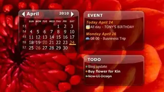 Desktop iCalendar screenshot