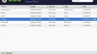 Desktop Task Timer screenshot