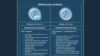 Desktop Task Timer screenshot