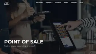 Dessert POS screenshot