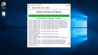Destroy Windows Spying screenshot