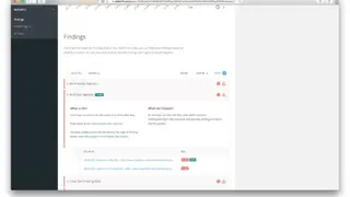 Detectify screenshot
