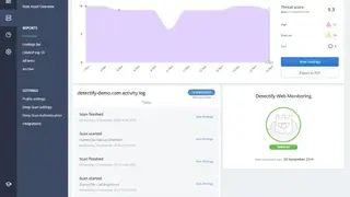 Detectify screenshot