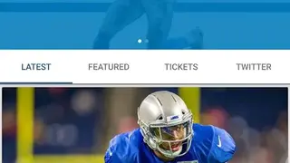Detroit Lions Mobile screenshot