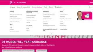 Deutsche Telekom screenshot