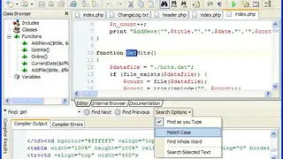 Dev-PHP IDE screenshot