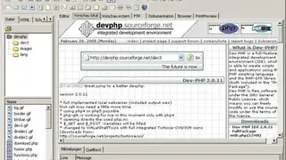 Dev-PHP IDE screenshot