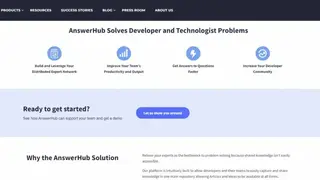 Devada AnswerHub screenshot