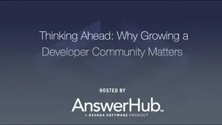Devada AnswerHub screenshot