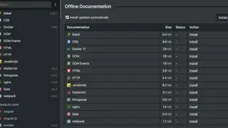 DevDocs screenshot
