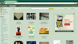 DeviantArt screenshot