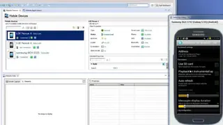DeviceAnywhere screenshot