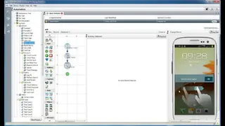 DeviceAnywhere screenshot