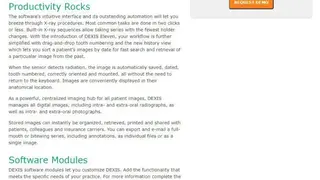 DEXIS Eleven screenshot