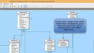 DeZign for Databases screenshot