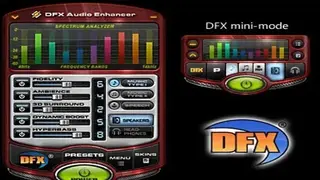 DFX Audio Enhancer screenshot