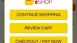DHL eShop screenshot