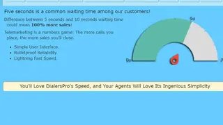 DialersPro Predictive Dialer screenshot