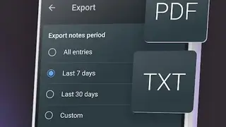 Diary – Journal Notebook & Mood tracker notes screenshot