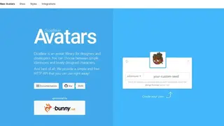 DiceBear Avatars screenshot