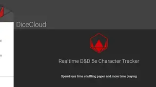DiceCloud screenshot