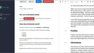 Dictandu screenshot