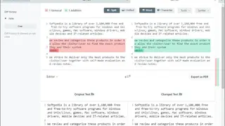 Diff Checker screenshot