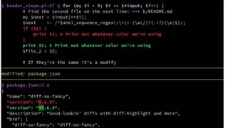 Diff So Fancy screenshot