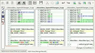 DiffMerg screenshot