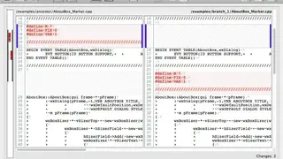 DiffMerg screenshot