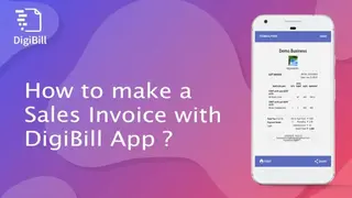 DigiBill screenshot