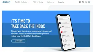 DigiCert screenshot