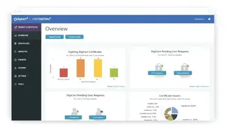 DigiCert Enterprise PKI Manager screenshot