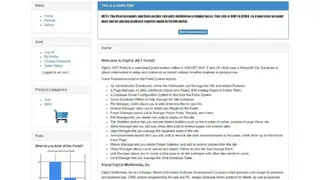 DigiOz .NET Portal screenshot