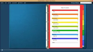 Digital Binder screenshot