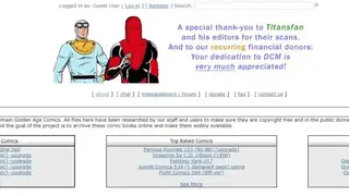 Digital Comic Museum screenshot