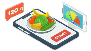 Digital Kitchen Weight Scale in Grams Simulator screenshot