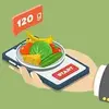 Digital Kitchen Weight Scale in Grams Simulator