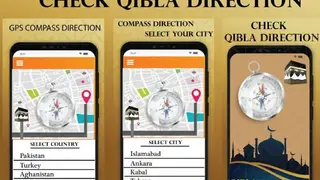 Digital Qibla Compass screenshot